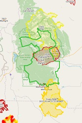 Philmont Area Fire History